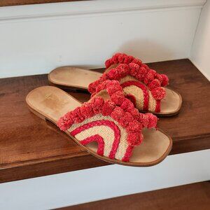 Joie women's raffia sandals in size 40